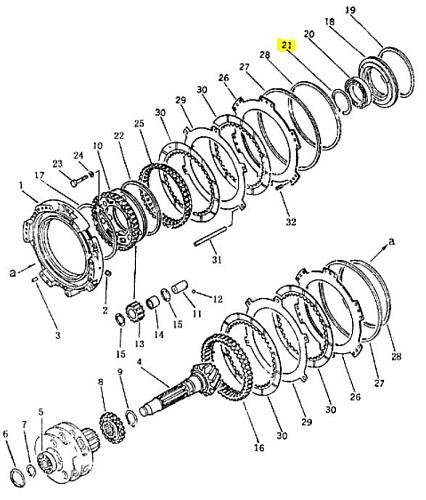 Кольцо 16Y-15-00067 VR Кольцо 16Y-15-00067 VR